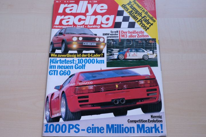 Rallye Racing 07/1990